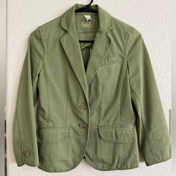 J. Crew Jackets & Blazers - Vintage J. Crew Chino Blazer - GREAT CONDITION size‎ XS Y2K 90s Preppy Cotton